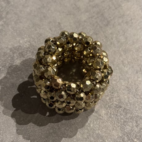 2412HA0051 / Volume bees hair tie（Gold)