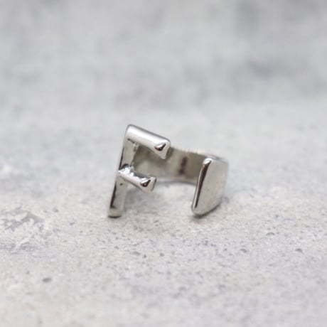 Initial ring（SILVER / F） /  2100-RGSL045