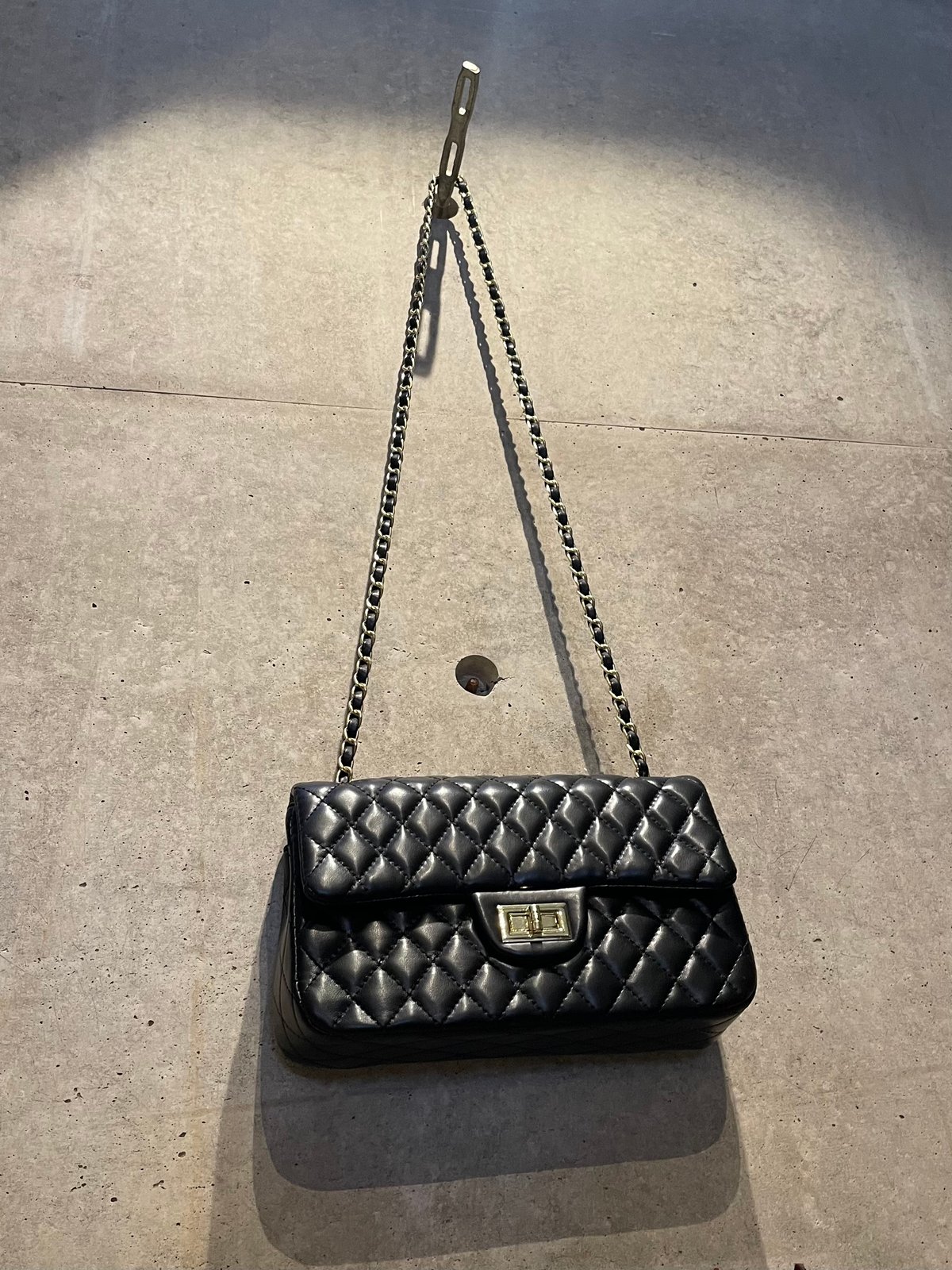 2502BG023(S) / 2Way Chain Quilting Shoulder Bag