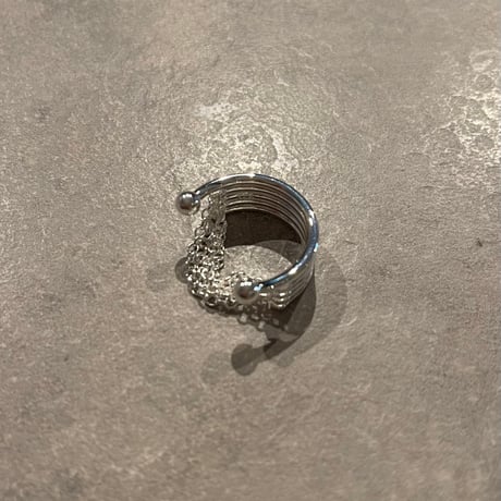 2311RG0340 /  Layer half chain ring（Silver）