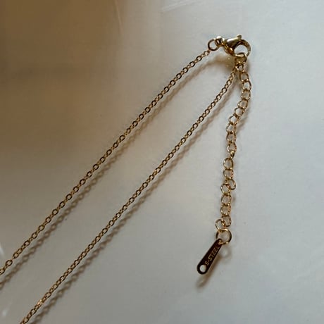 2605NC0392 / Cube design Necklace（Gold）