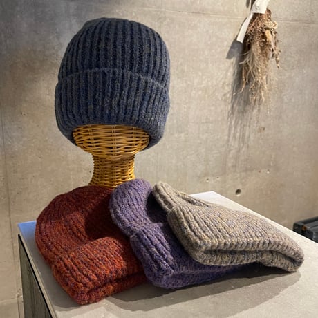 2509HW0105(S) / Mix Color Knit cap（Red）
