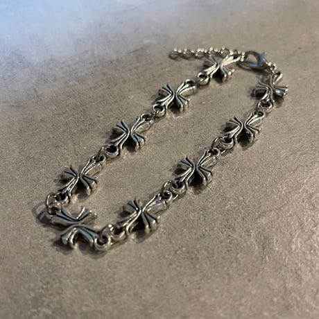 2510BR0098 / Cross chain Bracelet（Silver/18cm）