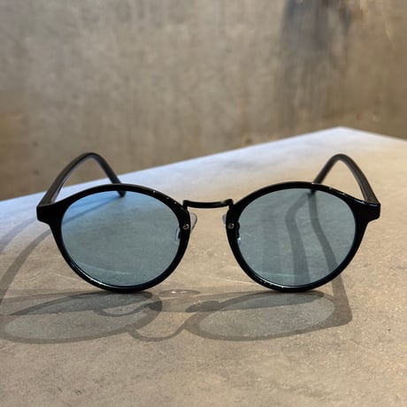 SE25SG_CA012（S） / Boston Sunglasses (Black/Blue)