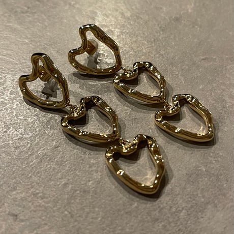 2503PR0756 / Craft Heart connect Pierce（Gold）