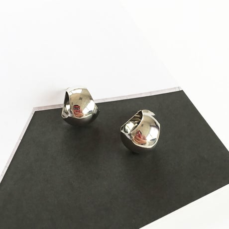 metal smooth texture pierce（Silver）/  2103_PR085
