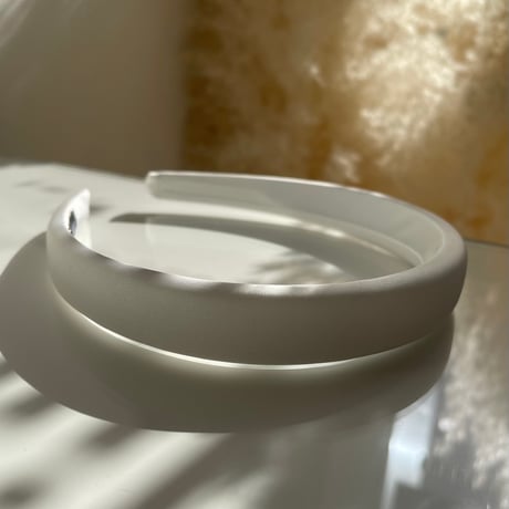 2401HA0048 / Satin headband（White）