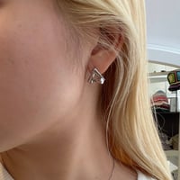 2508PR0798 /  drop triangle pierce（Silver）