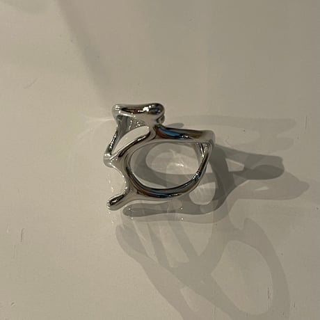 2312RG0361 / Brunch curve ring（Silver）