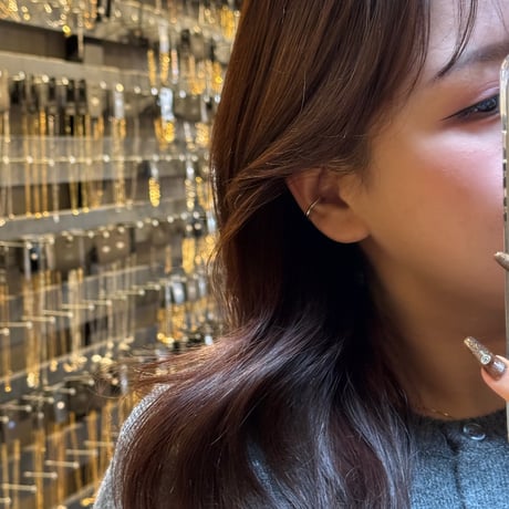 2501EC015 /  Curve Ear Cuff（Silver）