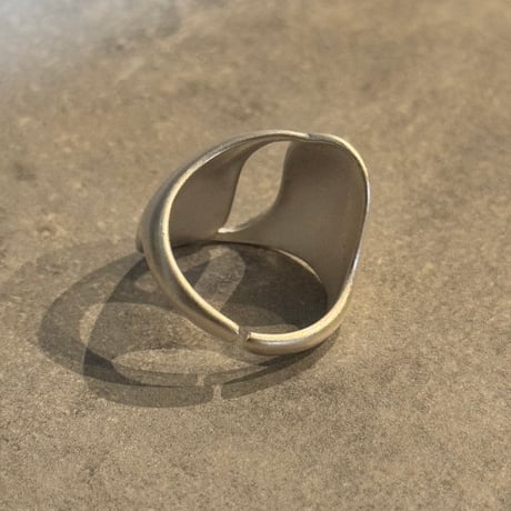 2504RG0609/　Matt wave ring（Silver）