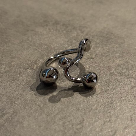 2503RG0599 / triple ball ring（Silver）