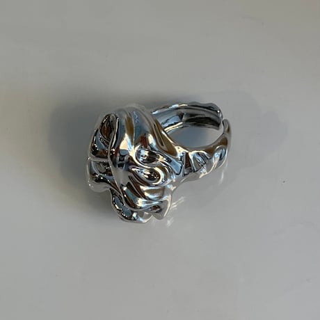 2408RG0508 / Irregular large design ring（Silver）