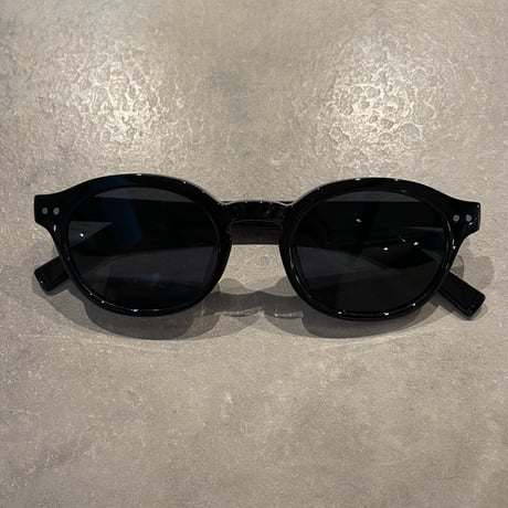 SE25SG_CA016（S） / Color lens Boston Sunglasses (Black/Grey)