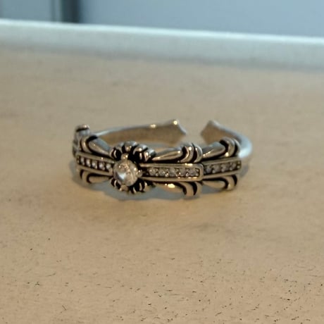 2606RG0800 / Zirconia cross ring（Silver）