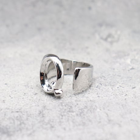 Initial ring（SILVER / Q） /  2100-RGSL045