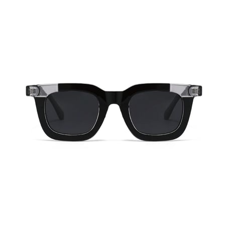 【 Legit Eyewear 】Sunglasses Konoe (Black Clear/Grey)