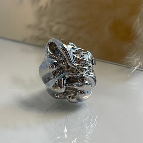 2408RG0508 / Irregular large design ring（Silver）