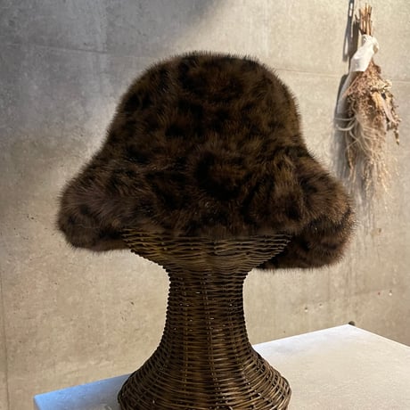 2602HW060(S) / Animal Fur Hat（Brown）
