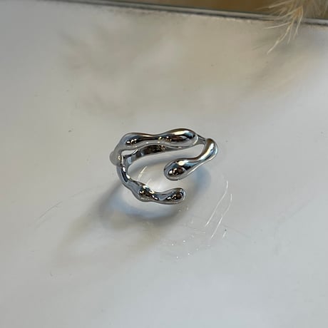 2512RG0715 / Branching asymmetryl ring （Silver）