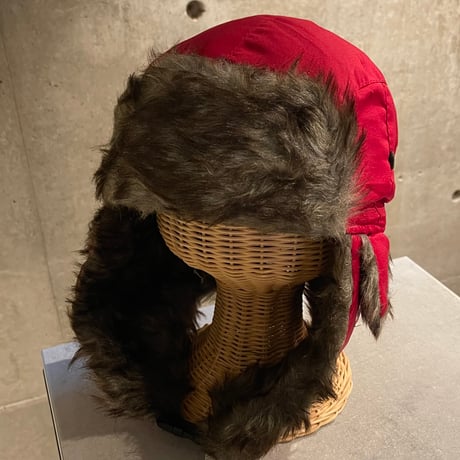 2510KC130103(S) / 2way flight fur cap（Red）