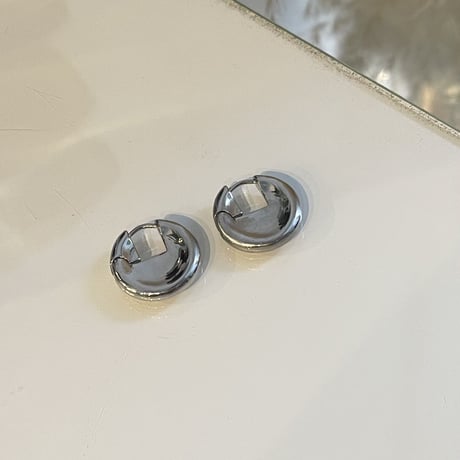 2310PR0593 / Metal hoop Pierce（Silver）