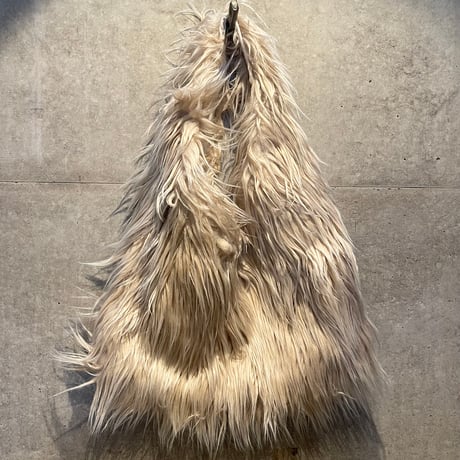 2509BG039(S) / Monster fur Tote Bag (Beige)