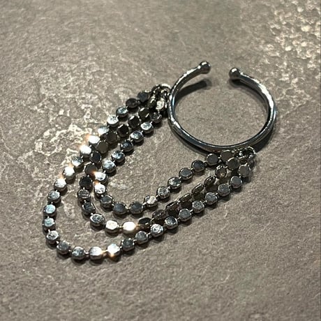 2403EC003 / Layer chain Ear Cuff（Silver）