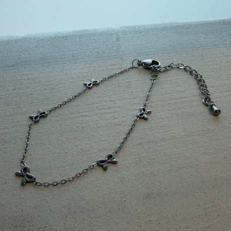 2606BR0142 / Mini Ribbon motif Bracelet（Silver）