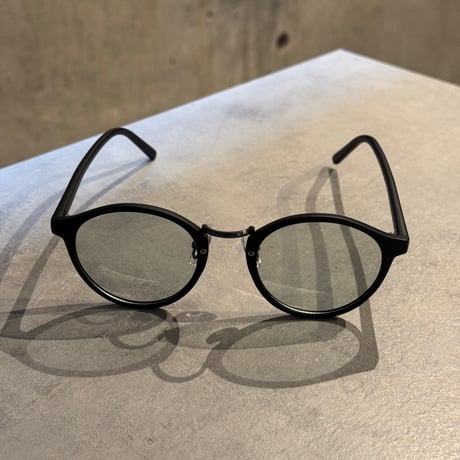 SE25SG_CA012（S） / Boston Sunglasses (Black/Lt.Gray)