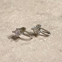 Small stone Earring（Silver）/ 2210_ER0122