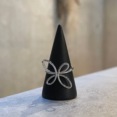 2601RG0731 / Wire flower ring（Silver）