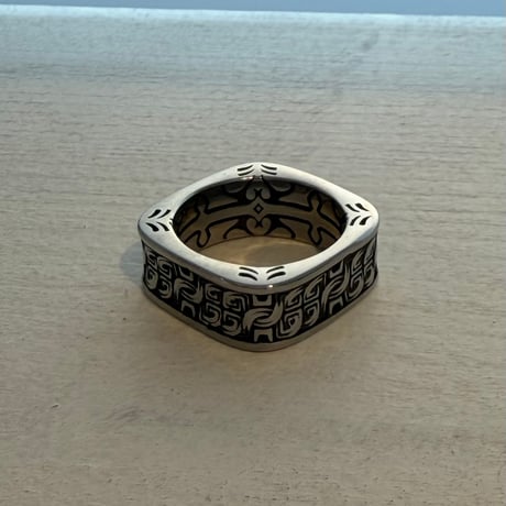 2605RG0785 / Vintage square ring（Silver）