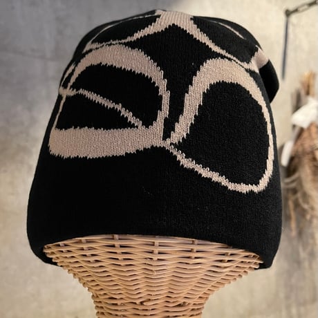 2501HW0068(S)/ Logo Knit beanie Cap（Black）