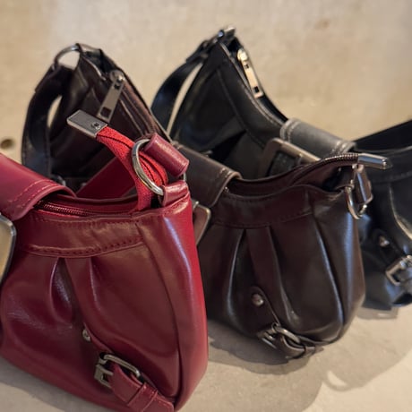 2507BG034(S)/ Mini Shoulder Bag （Brown)