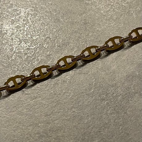 2503BR0074 / Mantel design chain Bracelet（Gold）