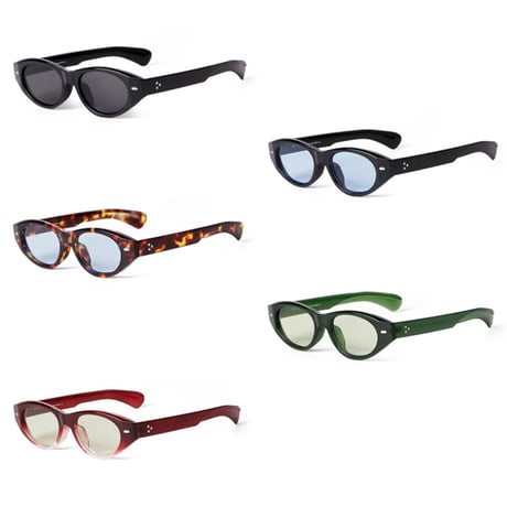 【 Legit Eyewear 】Sunglasses Sanjō (Black/Blue)