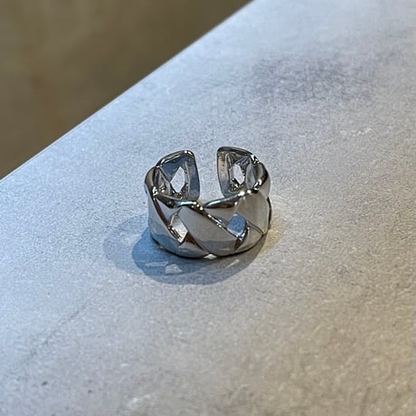 2406RG0491 /  Cross design ring（Silver）