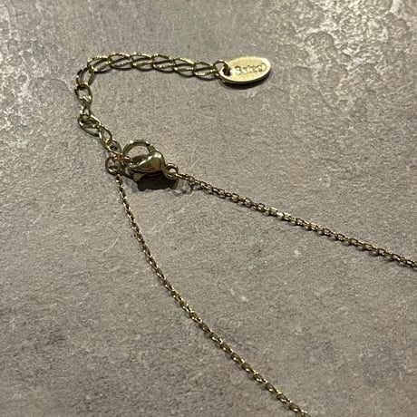 2507NC0349 / Mini Cross charm Necklace（Gold）