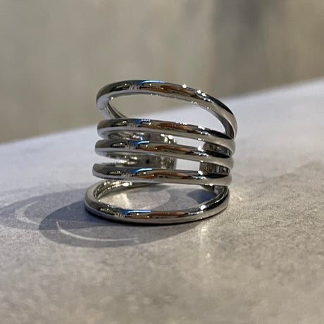 2503RG0585 / Layered line design ring（Silver）