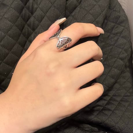 2411RG0540 / Butterfly motif ring（Silver）