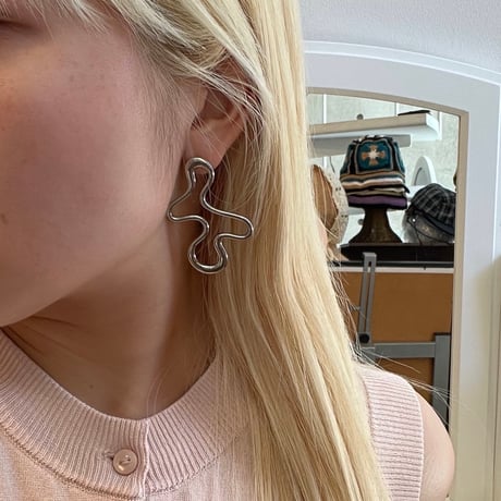 2507PR0794 / Nuance shape pierce（Silver）