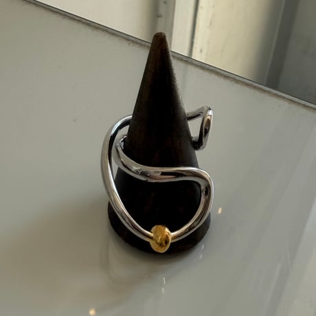2604RG0753 / Irregular Twist ring（Silver）