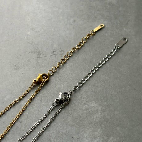 2605NC0387 / Flower motif Necklace（Silver）