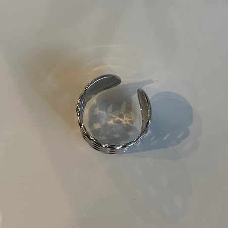 2401RG0380 / Circle connect chain ring（Silver）