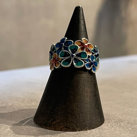 2506RG0657 /  Flower color ring（Silver）