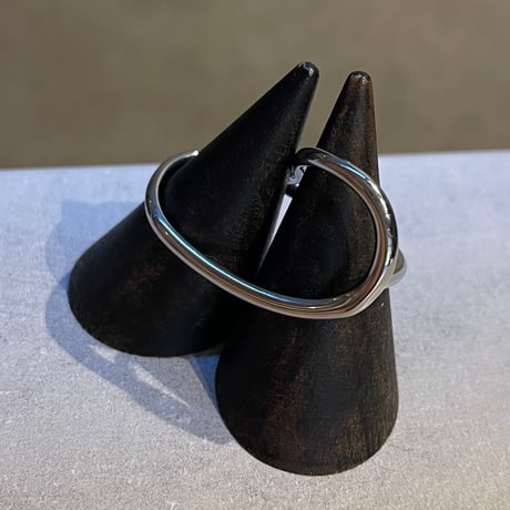 2504RG0617 / 2Way double finger ring（Silver）