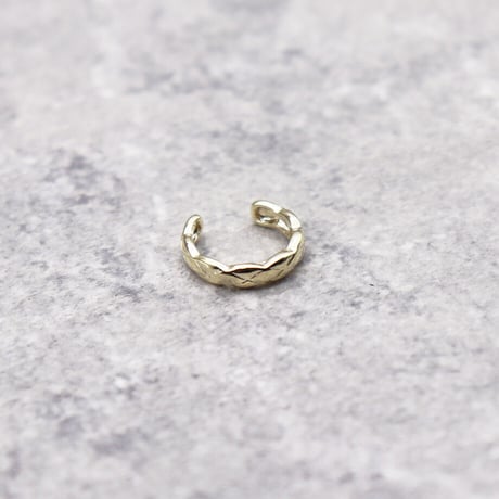 Small Plated Ear Cuff （GOLD）  / EC-037