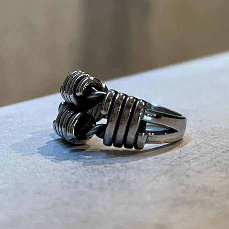 2505RG0634 / Double line Wrap ring（Silver）