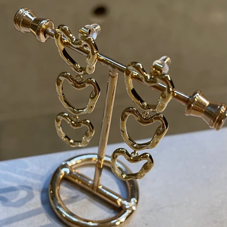 2503PR0756 / Craft Heart connect Pierce（Gold）